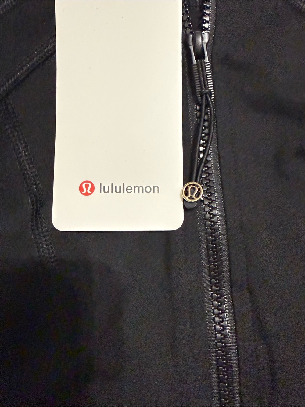 lululemon athletica Black Full-Zip Bomber Jacket